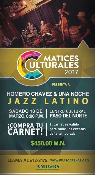 2017 Una Noche Concert at C.C. Paso del Norte